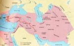 1/4 - Kaart van het Perzische Rijk met Koninklijke Weg van Herodotus